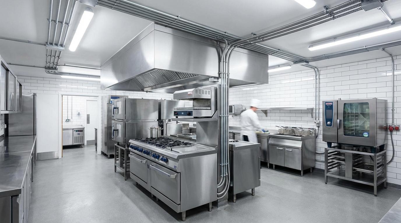 Restaurant Kitchen Rewiring